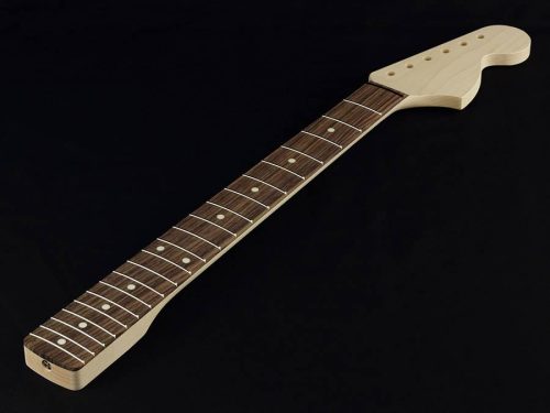 LRO Allparts  large headstock Stratocaster® neck, rosewood, 7,25" radius, 21 tall frets, sanded/unfinished