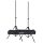 LS-100-BKB Boston  one pair of lighting stands with bag, 300cm, max 30kg, 35mm diameter, steel