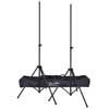 LS-100-BKB Boston  one pair of lighting stands with bag, 300cm, max 30kg, 35mm diameter, steel