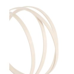   LS5770 Incudo  CAB guitar binding white plain - 1700x6x0.5mm (66.9x0.24x0.02")