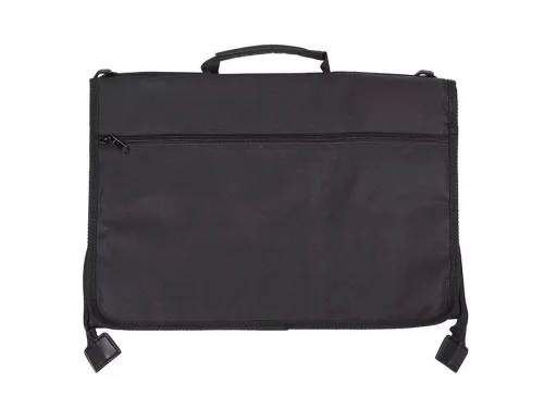 LT-200-BK Boston  music stand and desk music bag, with strap and accessory pocket, black