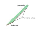 LT4624000 Allparts  sanding detailer tool, 320 grit (green)