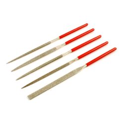   LT4851000 Allparts  diamond surfaced needle file set, 5 files, 14 cm length