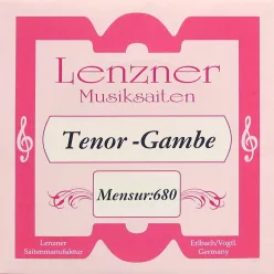   LTG-A7 Lenzner  A-7 string for tenor viola da gamba, gut-silver, scale: 68 cm.