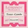 LTG-A7 Lenzner  A-7 string for tenor viola da gamba, gut-silver, scale: 68 cm.