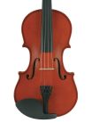 LV-1512 Leonardo Elementary series violin outfit 1/2, all solid, nitro varnish, blackened hardwood fittings, finetuner tailpiece, case