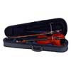 LV-1612 Leonardo Elementary series violin outfit 1/2, all solid, nitro varnish, ebony fittings, finetuner tailpiece, case, bow