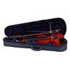 LV-1644 Leonardo Elementary series violin outfit 4/4, all solid, nitro varnish, ebony fittings, finetuner tailpiece, case, bow