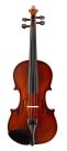 LV-2012 Leonardo Student series violin outfit 1/2, all solid, European flamed maple, ebony fittings, oblong case, bow