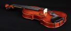 LV-2012 Leonardo Student series violin outfit 1/2, all solid, European flamed maple, ebony fittings, oblong case, bow