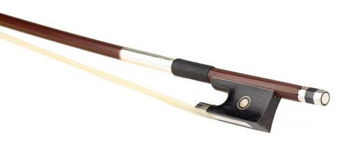 Leonardo LV-2044 Schüler-Geigenset 4/4 – Massivholz, Europäischer Flammahorn, Ebenholz, Koffer, Bogen