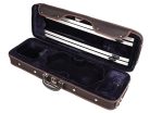 LV-5012 Leonardo Maestro series violin outfit 1/2, antique varnish, well flamed, ebony fittings, bow, luxe oblong case