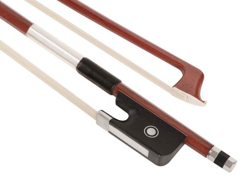 Leonardo LVA-20110 Schüler-Bratschenset 11.0" (28 cm) – Massiv, Flammahorn, Ebenholz, Feinstimmsaitenhalter, Koffer, Bogen