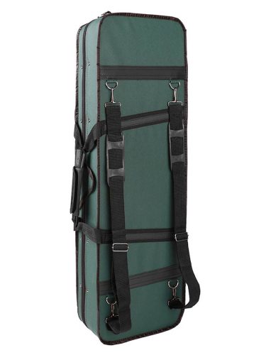 Leonardo LVA-20130 Set Violă Școlară 13.0" (33.0 cm) – Lemn masiv, Arțar flammé, Abanos, Cordar cu fixuri, Toc, Arcuș