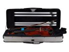 LVA-20150 Leonardo Student series viola outfit 15.0" (38.0cm), all solid, flamed, ebony fittings, finetuner tailpiece, case, bow