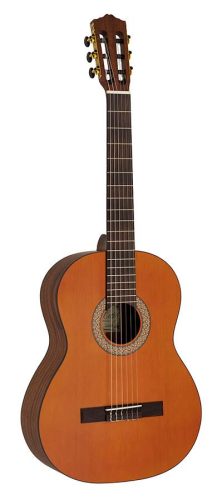 Luna C/BB Salvador Cortez Iberia Series classic guitar solid Canadian cedar top + sapele, open pore finish - BAMBINO 530mm scale