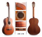 Luna C/SN Salvador Cortez Iberia Series classic guitar solid Canadian cedar top + sapele, open pore finish - SENORITA 630mm scale