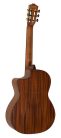 Luna CCE Salvador Cortez Iberia Series classic guitar solid Canadian cedar top + sapele, open pore finish - cutaway and Fishman Clasica II