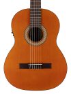 Luna CE Salvador Cortez Iberia Series classic guitar solid Canadian cedar top + sapele, open pore finish - Fishman Clasica II