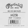 M-45-B Martin Traditional Series 045 string, 80/20 bronze,