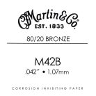 M-47-B Martin Traditional Series 047 string, 80/20 bronze,