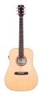 M10E Kremona  dreadnought guitar with solid spruce top and sapelli b&s, Fishman Isys T