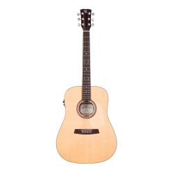   M10E Kremona  dreadnought guitar with solid spruce top and sapelli b&s, Fishman Isys T