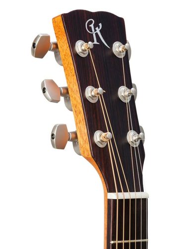 M10 Kremona  dreadnought guitar with solid spruce top and sapelli b&s