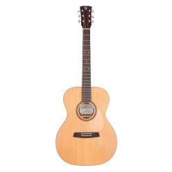 M15 Kremona  OM guitar with solid spruce top and sapelli b&s