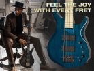 M2+ 4/TBL Sire Basses M2 2nd Gen Series Marcus Miller 4-string active bass guitar transparent blue