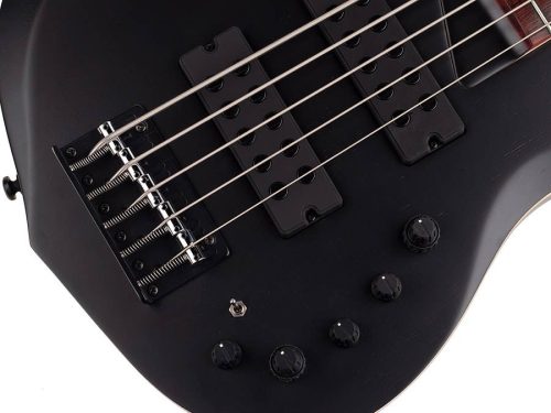 M2+ 5/TBK Sire Basses M2 2nd Gen Series Marcus Miller 5-string active bass guitar transparent black