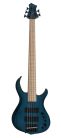 M2+ 5/TBL Sire Basses M2 2nd Gen Series Marcus Miller 5-string active bass guitar transparent blue