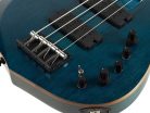 M2+ 5/TBL Sire Basses M2 2nd Gen Series Marcus Miller 5-string active bass guitar transparent blue