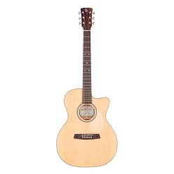   M25E Kremona All Solid Series OM guitar with solid spruce top and solid sapelli b&s, LR Baggs EAS