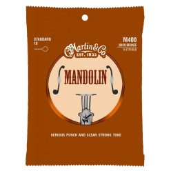   M400 Martin  string set mandolin, 80/20 bronze, standard 010-010-014-014-024-024-034-034