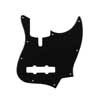 M4V-110-BM Boston  pickguard, Sire Marcus Miller V-series 4-string, 1 ply, black mat