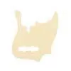 M4V-110-C Boston  pickguard, Sire Marcus Miller V-series 4-string, 1 ply, cream