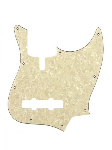 M4V-310-PC Boston  pickguard, Sire Marcus Miller V-series 4-string, 3 ply, pearl cream