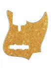 M4V-310-PY Boston  pickguard, Sire Marcus Miller V-series 4-string, 3 ply, pearl yellow