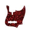 M4V-310-RR Boston  pickguard, Sire Marcus Miller V-series 4-string, 3 ply, tiger red