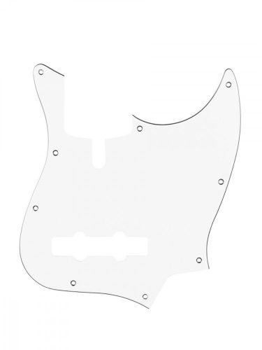 M4V-310-W Boston  pickguard, Sire Marcus Miller V-series 4-string, 3 ply, white