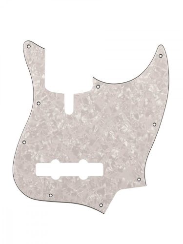 M4V-410-PW Boston  pickguard, Sire Marcus Miller V-series 4-string, 4 ply, pearl white