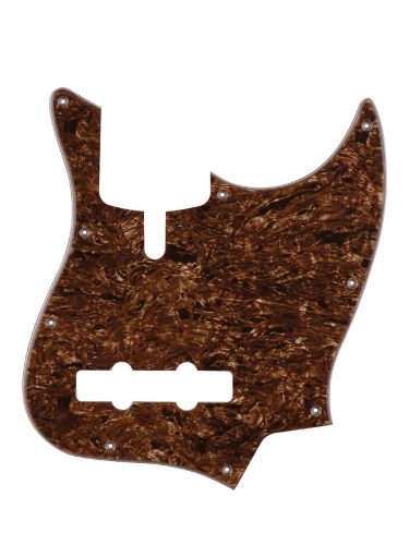 M4V-410-TBP Boston  pickguard, Sire Marcus Miller V-series 4-string, 4 ply, tortoise brown pearl