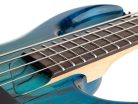 M5+ S4/TBL Sire Basses M5 Series Marcus Miller swamp ash 4-string active bass guitar transparent blue