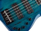 M5+ S5/TBL Sire Basses M5 Series Marcus Miller swamp ash 5-string active bass guitar transparent blue