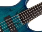 M5+ S5/TBL Sire Basses M5 Series Marcus Miller swamp ash 5-string active bass guitar transparent blue