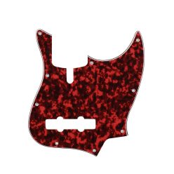   M5V-310-RR Boston  pickguard, Sire Marcus Miller V-series 5-string, 3 ply, tiger red