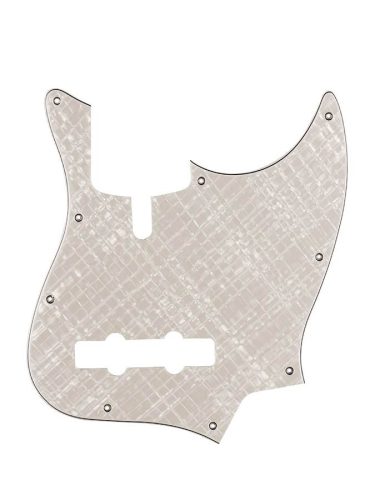 M5V-410-PWW Boston  pickguard, Sire Marcus Miller V-series 5-string, 4 ply, pearl white webbing