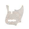 M5V-410-PWW Boston  pickguard, Sire Marcus Miller V-series 5-string, 4 ply, pearl white webbing