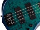 M7+ A4/TBL Sire Basses M7 2nd Gen Series Marcus Miller alder + solid maple 4-string bass guitar transparent blue